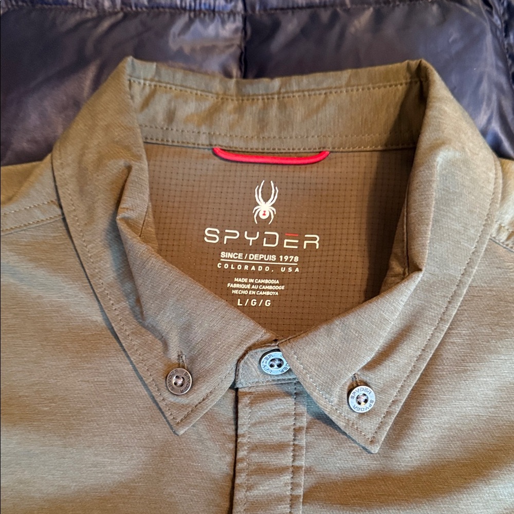SPYDER SAGE Button-Up Shirt L